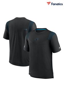 Nike Black NFL Fanatics Carolina Panthers Sideline Coaches T-Shirt (D96296) | €58