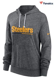 Nike Grey NFL Fanatics Womens Pittsburgh Steelers Gym Vintage Hoodie (D96321) | €38