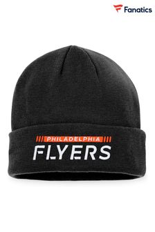 Philadelphia Flyers Fanatics Branded Authentic Black Pro Game & Train Cuffed Knit Set (D96326) | kr400