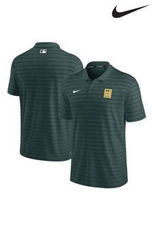 Nike Green Fanatics Colorado Rockies Nike City Connect Striped Polo Shirt (D96337) | $80