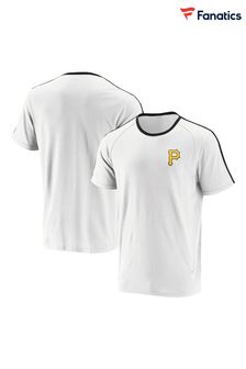 Pittsburgh Pirates Fanatics White Branded Enahnced Sport T-shirt (D96397) | 16 ر.ع