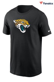 Camiseta negra básica con logotipo Nfl Fanatics de los Jacksonville Jaguars de Nike (D96616) | 40 €