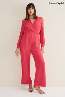 Phase Eight Mindy Wide-Leg-Jumpsuit, Pink (D96760) | 93 €