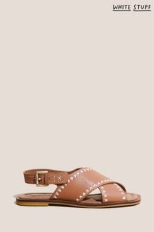 White Stuff Natural Craft Leather Sandals (D96835) | €43.50