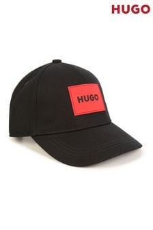 HUGO Logo Black Cap