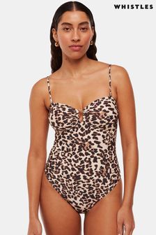Whistles Animal Printed Swimsuit (D97339) | €101