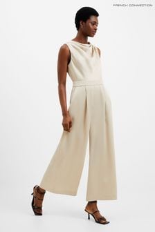 French Connection Harlow Less Overall aus Satin, Nude (D97426) | 83 €