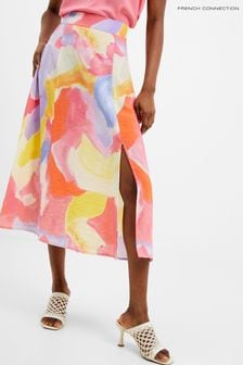 French Connection Pink Isadora Faron Drape Slip Skirt (D97432) | €37