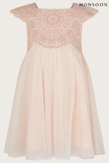 Monsoon Pink Baby Estella Dress (D97542) | $62 - $66