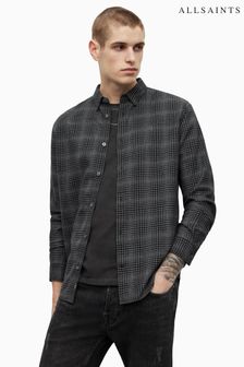 AllSaints Black Tucker Long Sleeve Shirt (D97701) | €49