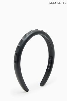 AllSaints Black Stud Lara Headband (D97753) | HK$360