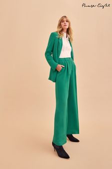 Phase Eight Green Opal Wide Leg Trousers (D99032) | €49