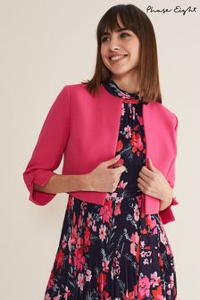 Phase Eight Pink Zoelle Bow Detail Jacket (D99033) | €70