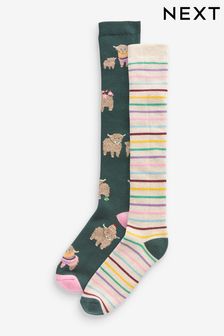 Hamish Welly Socks 2 Pack (D99083) | $21