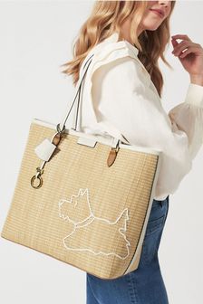 Radley London Museum Street Brown Woven Large Open Top Shoulder Bag (D99112) | SGD 441