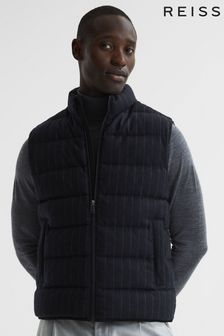 Reiss Navy Banks Quilted Gilet (D99270) | €135