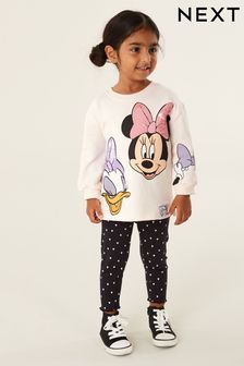 Disney Minnie & Daisie Duck Top & Leggings Set (3mths-7yrs)