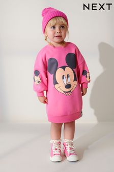 Pink Mickey Mouse Disney Sweat Dress (3mths-7yrs) (D99928) | $19 - $22