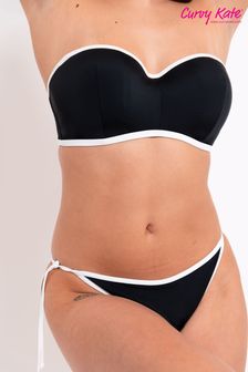 Curvy Kate Minimalist Bandeau Black Bikini Top (E00105) | $69