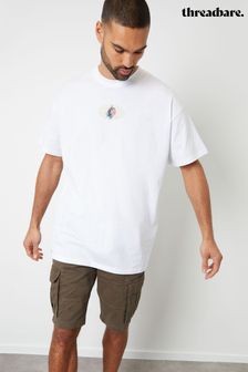 Threadbare Oversized Graphic Print Cotton T-Shirt