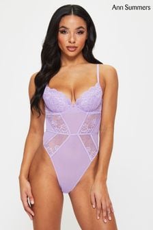 Ann Summers Purple Sexy Lace Planet Padded  bodies