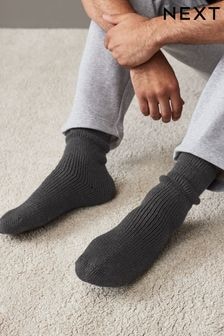 Charcoal Grey Cosy Lined Lounge Sock 1 Pack (E00551) | $19