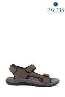 Pavers Adjustable Leather Walking Sandals (E00736) | HK$411