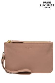 Pure Luxuries London Addison Nappa Leather Clutch Bag (E01080) | €50