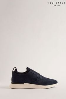 أزرق - Ted Baker Haltonn Casual Wing Tip Shoes (E01173) | 778 د.إ