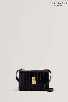 Ted Baker Black Mini loane Shoulder Padlock Bag (E01189) | NT$5,130