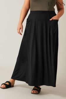 Evans Curve Maxi Skirt (E01761) | $55