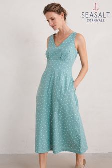 Seasalt Cornwall Green Sky Beyond Dress (E01956) | $130