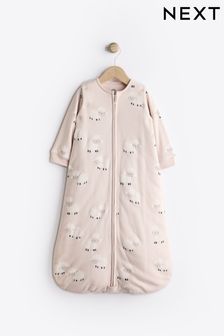 Sheep Print Baby 2.5 Tog Detachable Sleeve 100% Cotton Sleep Bag (E02311) | ￥5,540 - ￥6,230