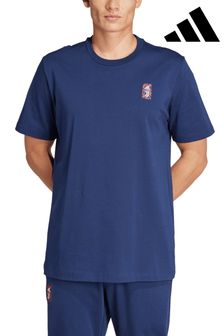 adidas Blue Juventus Cultural Stories T-Shirt (E02355) | 198 QAR