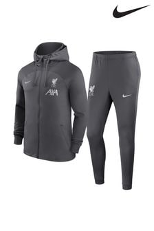 Nike Grey Dri-FIT Liverpool Strike Hooded Tracksuit (E02477) | €147