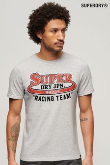 Superdry Grey Reworked Classic Graphic T-Shirt (E02547) | 148 QAR