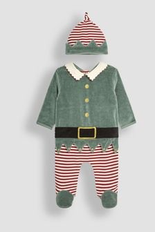 JoJo Maman Bébé Red Baby Elf Outfit Set 2 Piece (E02556) | KRW55,500