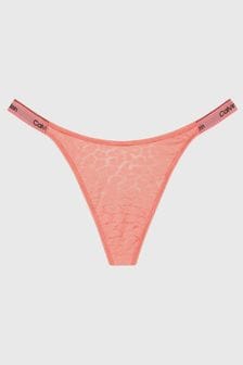 Calvin Klein Orange Lace String Thong (E02825) | NT$650