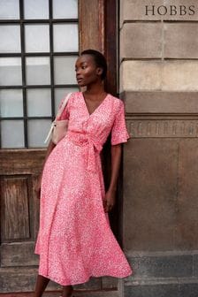 Hobbs Pink Marie Dress (E02876) | 274 €