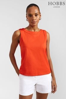 Hobbs Red Maddy Tank Top (E02900) | OMR20