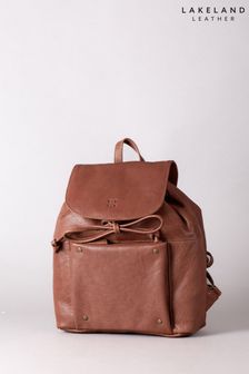 Lakeland Leather Brown Harstone Leather Backpack (E02958) | €95