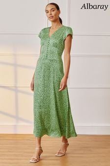 Albaray Green Forget Me knot Dress (E02968) | €116