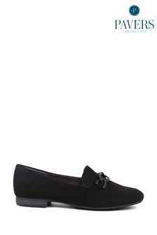 أسود - حذاء سهل اللبس أنيق من Pavers (E02989) | 242 ر.س