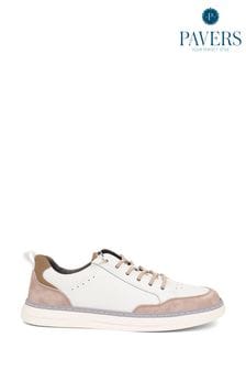 Pavers Lace-Up Casual Trainers (E03019) | kr584