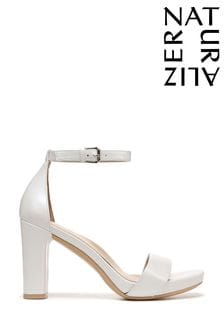 Blanco - Naturalizer Leather Joy Heeled Sandals (E03157) | 184 €