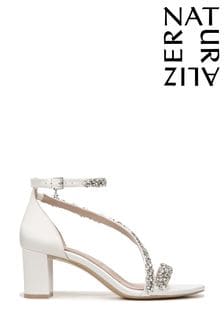 Bela - Poročni sandali s peto Naturalizer Ahava (E03159) | €251