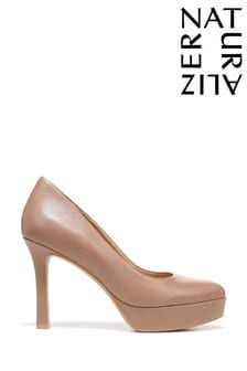 Marrón - Naturalizer Camilla Heeled Wedge Court Shoes (E03173) | 198 €