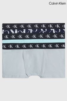 Calvin Klein Blue Trunks 3 Pack (E03207) | OMR19