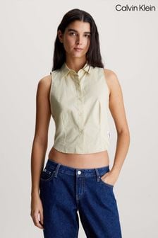 Calvin Klein Label Sleeveless Shirt (E03208) | 351 ر.س