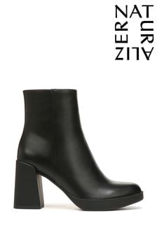 Schwarz - Naturalizer Genn Reach Leather Ankle Boots (E03838) | 276 €